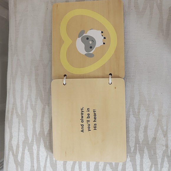 Jesus Loves You! Wooden Book, Hallmark - Picture 3 of 6